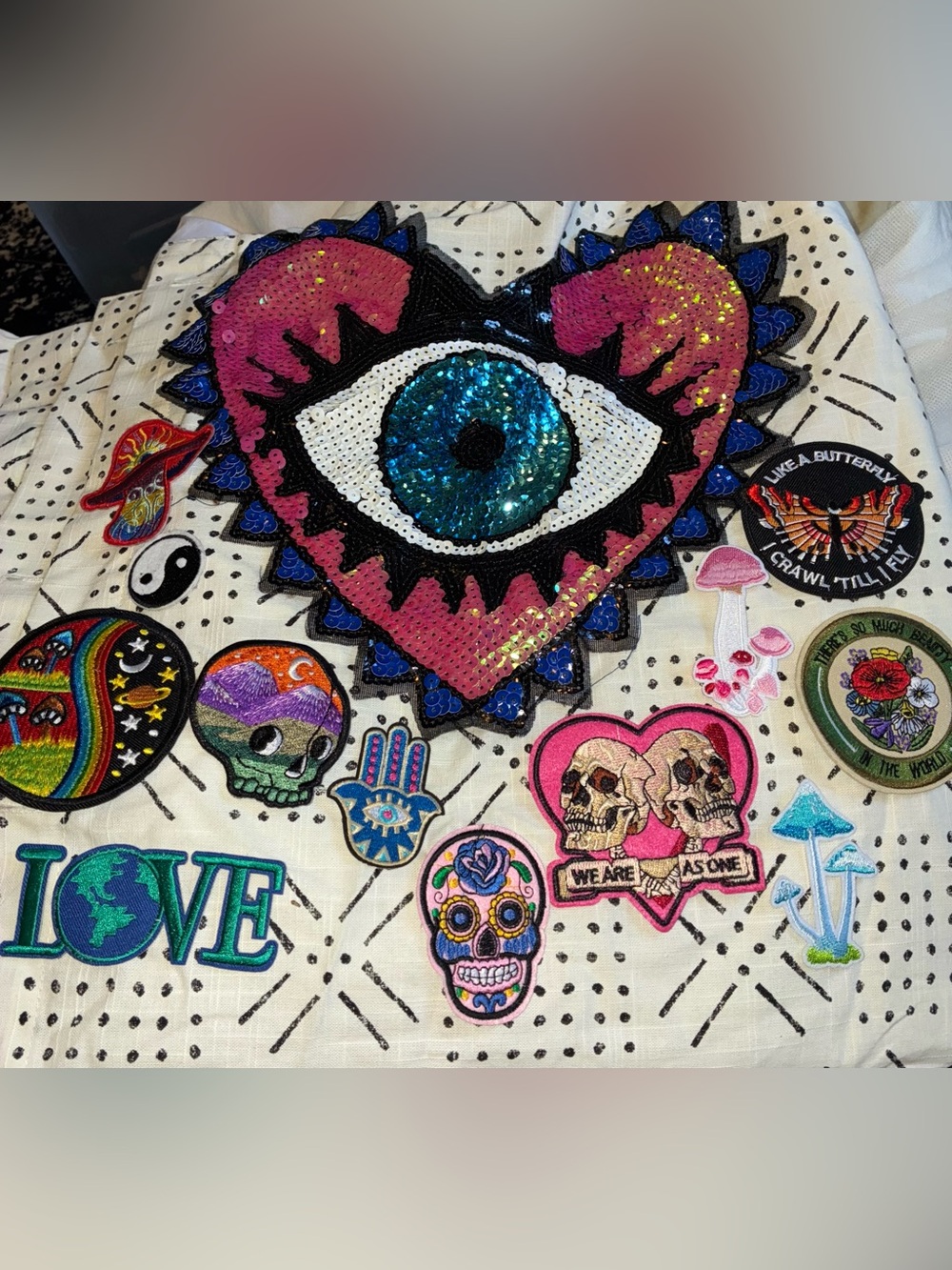 Boho Mixed Patch Lot